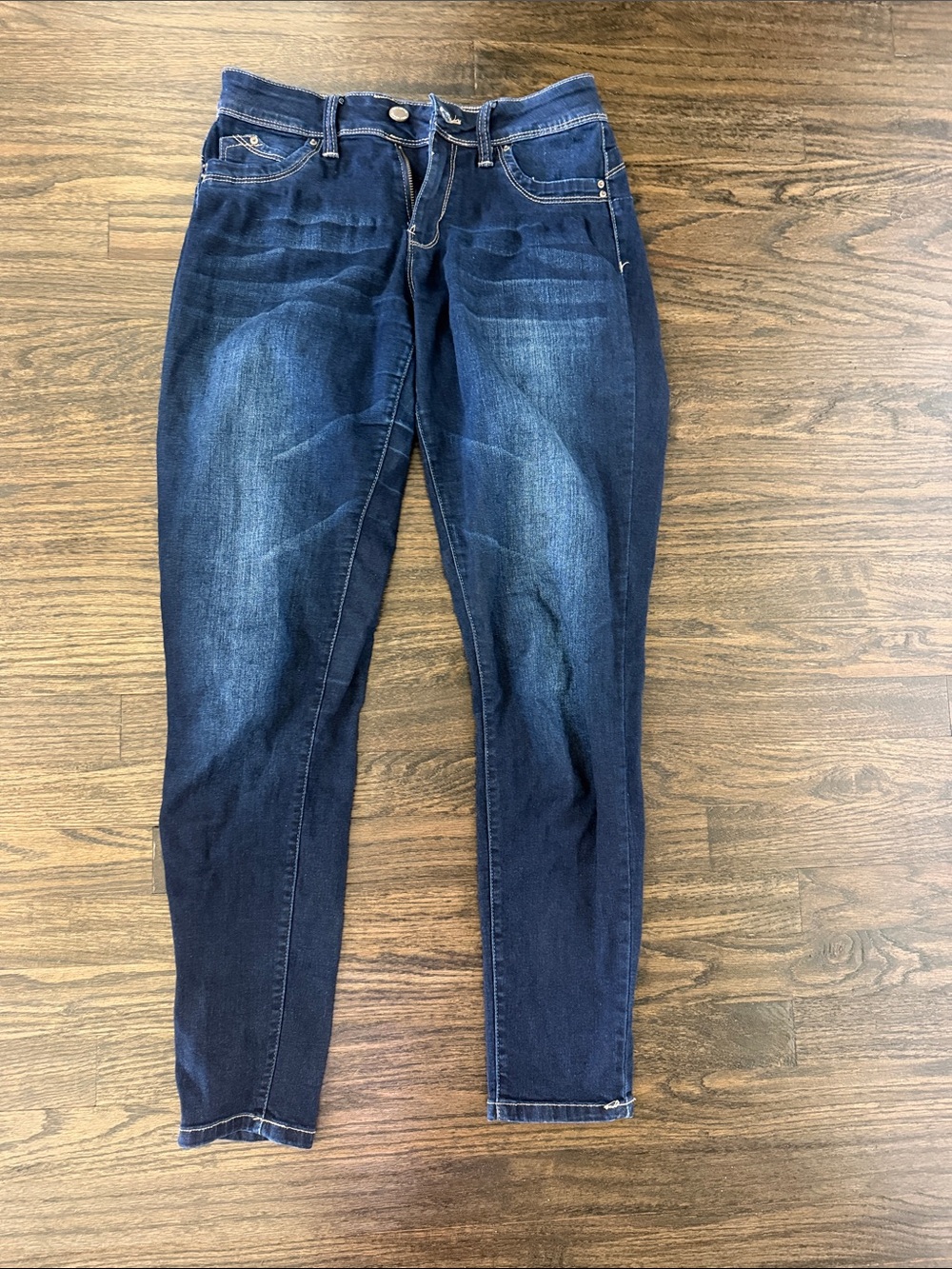 YMI Women’s Dark Indigo Skinny Jeans